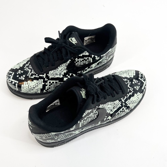 Nike Air Force 1 Foamposite Pro Cup Glow Snakeskin Shoes Men's Size 10 - Picture 4 of 16